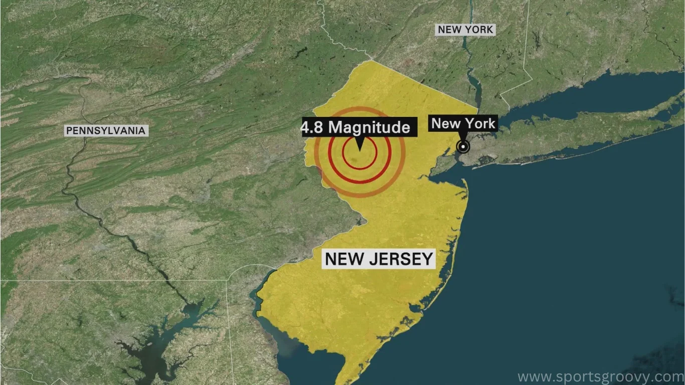 Earthquake hits US by 4.8 magnitude