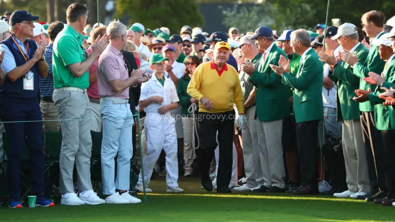 Jack Nicklaus, Gary Player hit honorary tee shots to start Masters