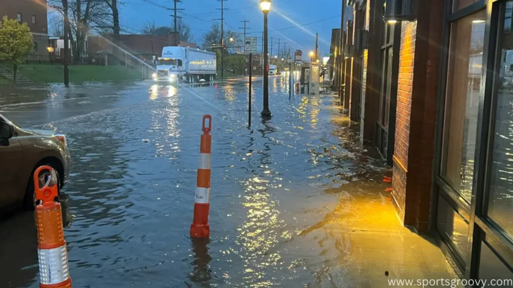 Heavy rain causes flooding Tuesday in Columbus, Ohio