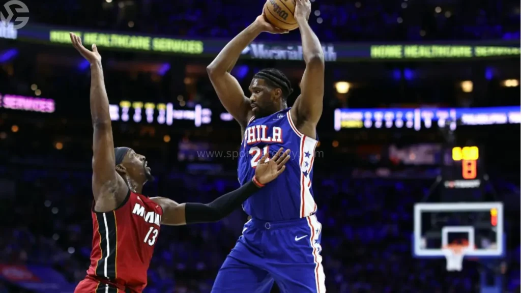 Embiid exploded out of a quiet game late in the fourth and carried the Sixers back from 14 down in the second half. Embiid.