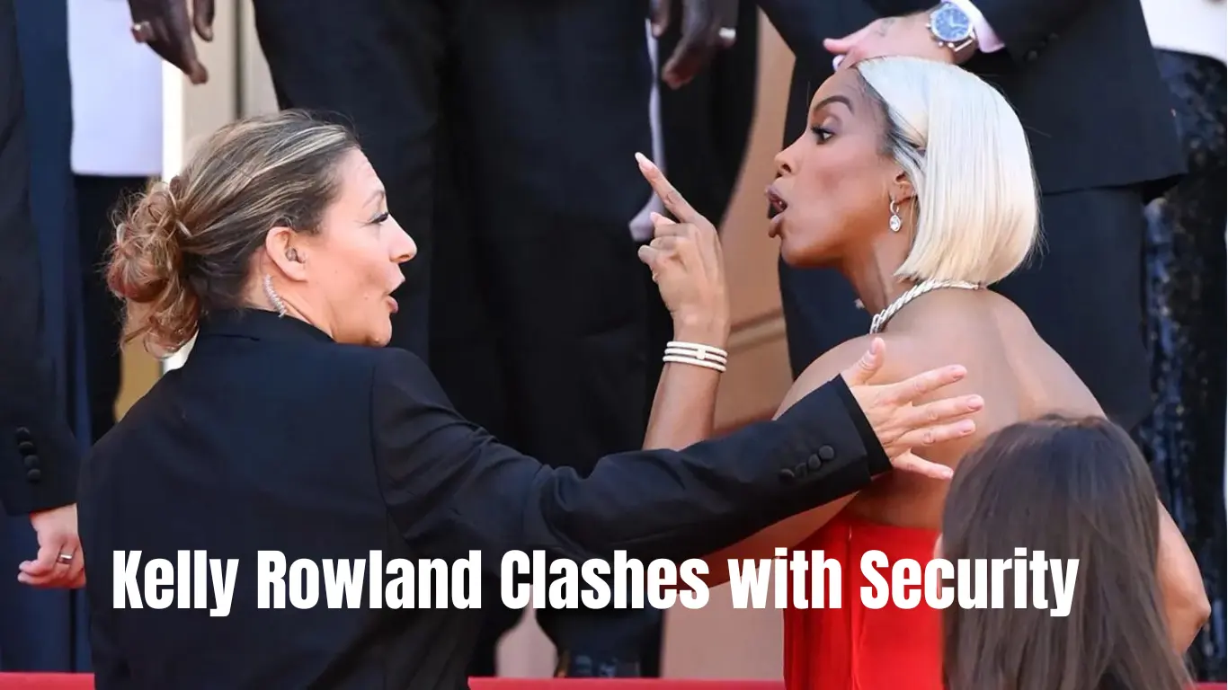 Kelly Rowland Clashes with Security