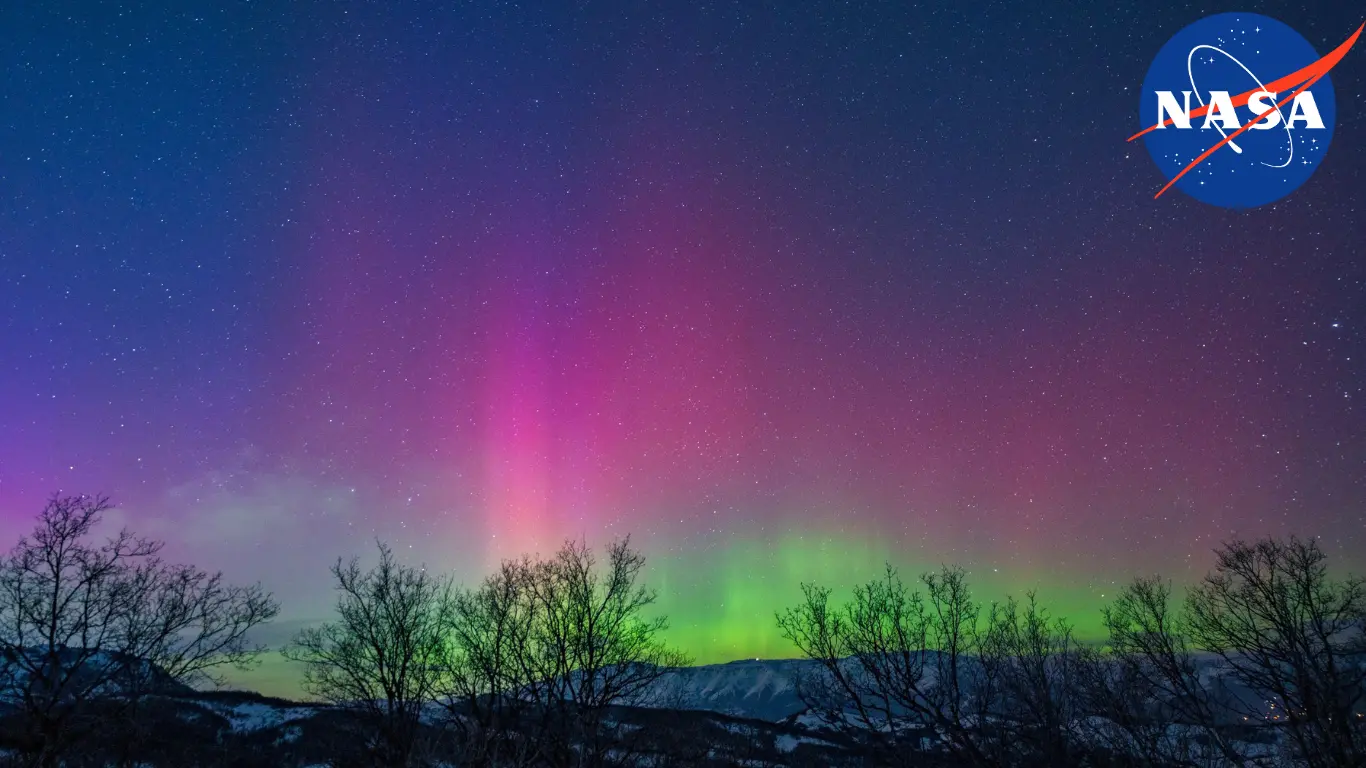 Northern lights occur throughout the year but April is one of the months when the phenomenon hits peak activity.