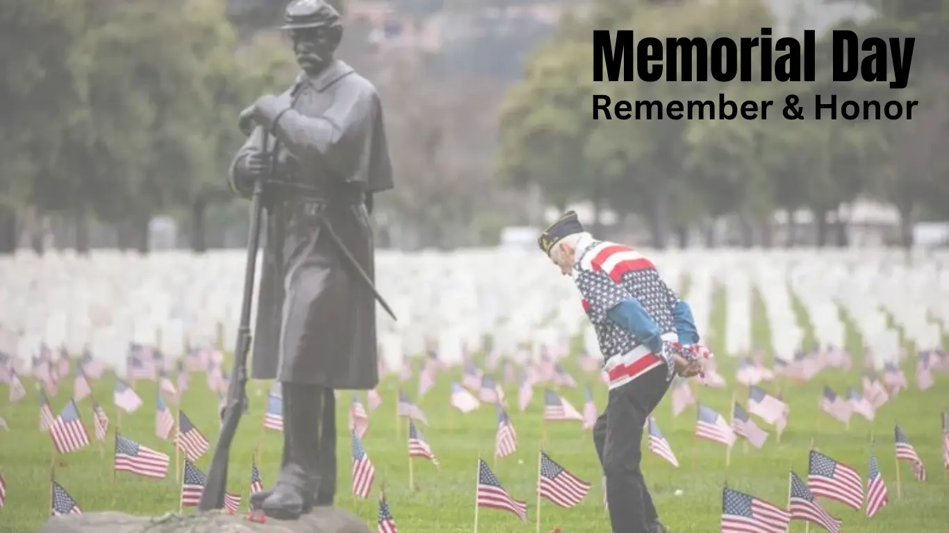 Jack Knight, aged 85, a veteran who served four years in the Army, strolls through the Los Angeles National Cemetery in Los Angeles.