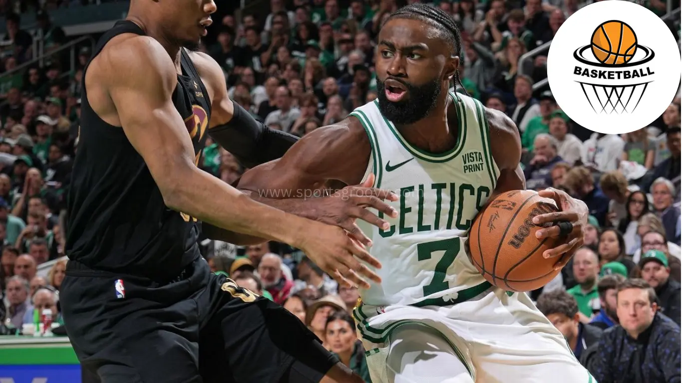 Boston Celtics guard Jrue Holiday during the first half of Game 1 of an NBA basketball.