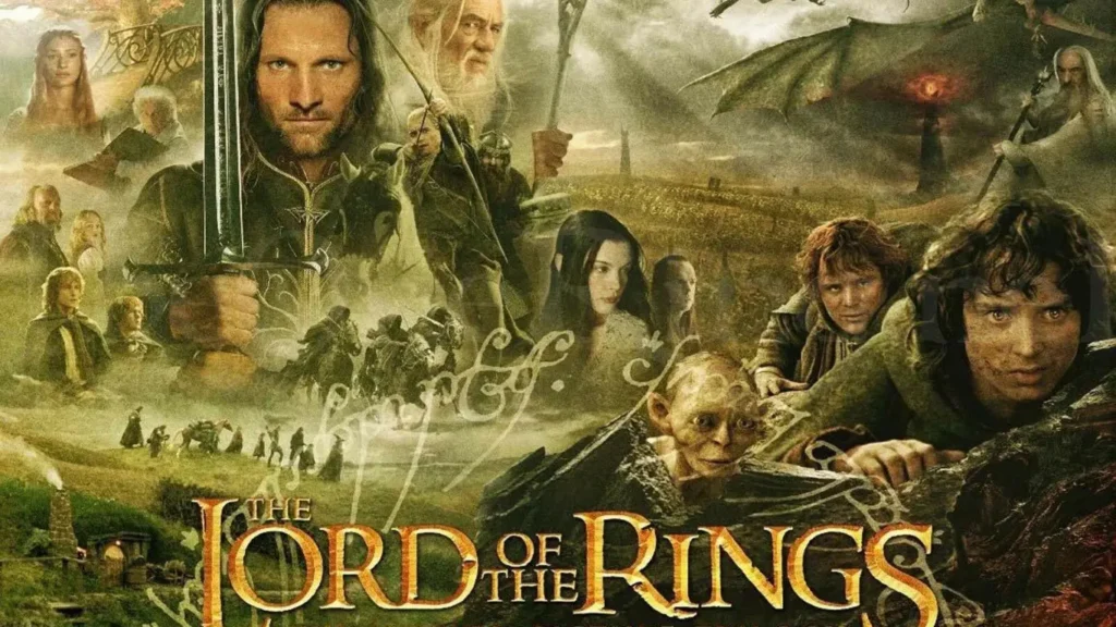 Lord of the Rings Movie Poster.