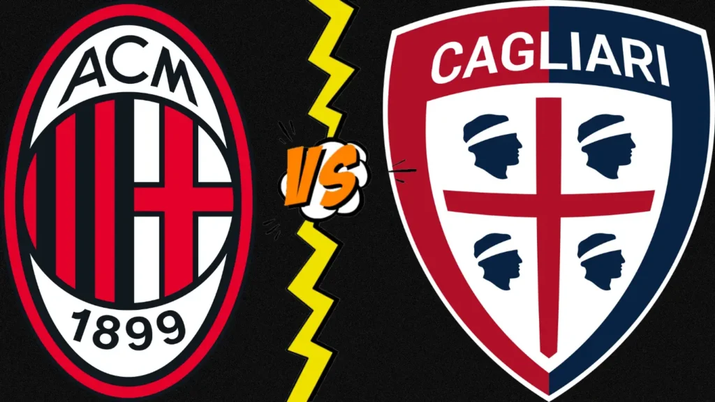 AC Milan versus Cagliari