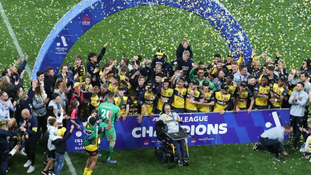 Postecoglou expresses his pleasure in observing the A-League Men grand finalist Central Coast Mariners over the past two years.