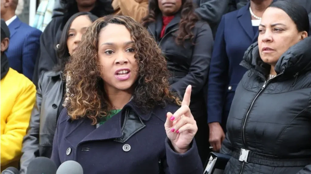 Baltimore's Ex-Prosecutor Marilyn Mosby.