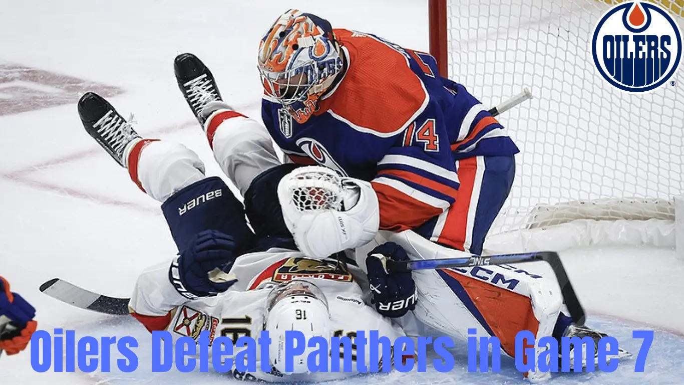 Oilers defeat to Florida Panthers in Game 7 of Stanley Cup Final.