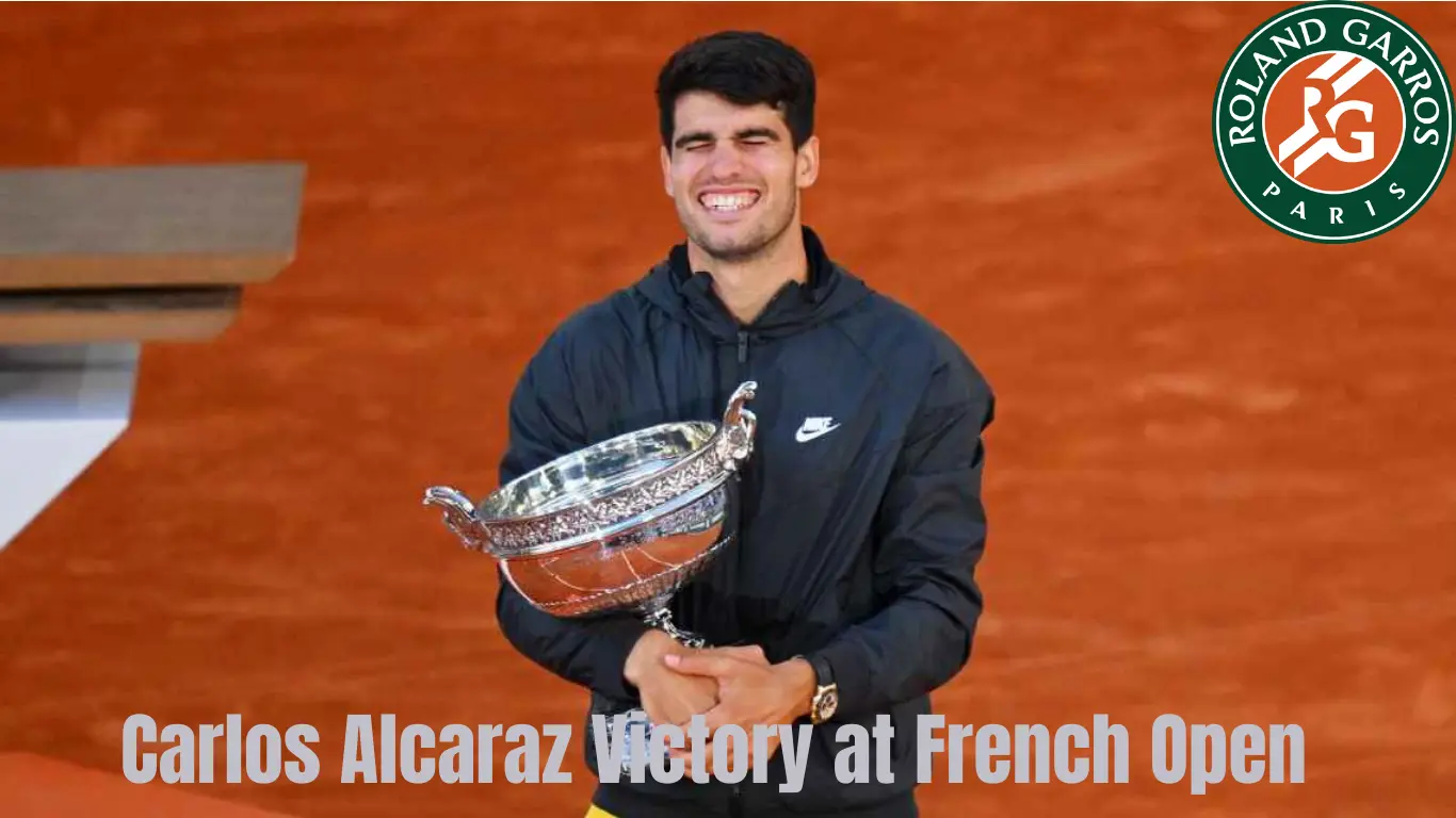 Carlos Alcaraz made history by winning the 2024 French Open men's singles final.