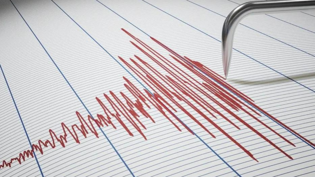 Magnitude of earthquake