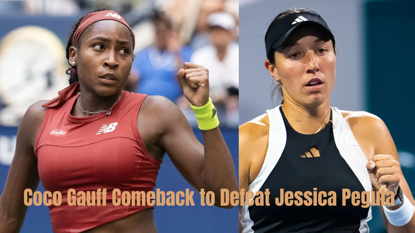 Coco Gauff versus Jessica Pegula