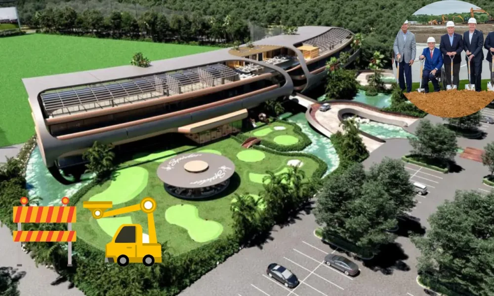 Construction has commenced on Frisco's new golf resort