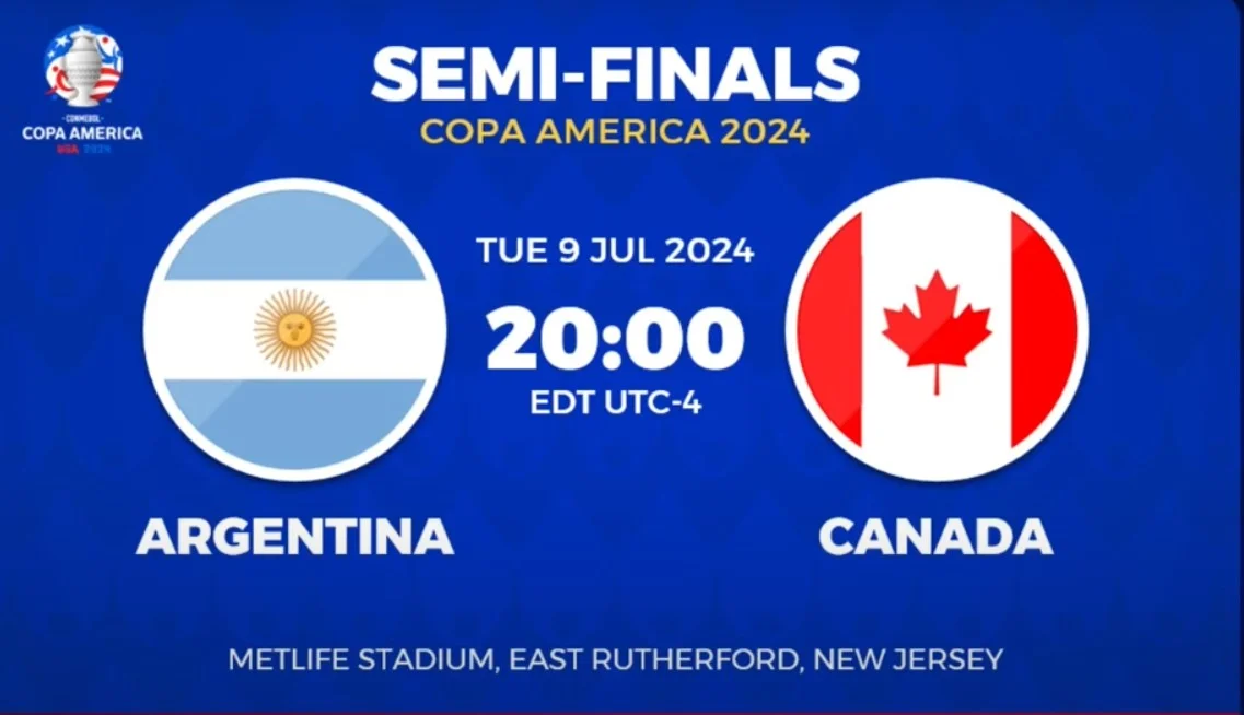 Argentina vs Canada Semi Finals COPA AMERICA 2024 Preview, Predictions, Lineup, Head to Head