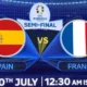 Spain vs France Semi Final UEFA EURO 2024 Preview Predictions Lineup and Head to Head