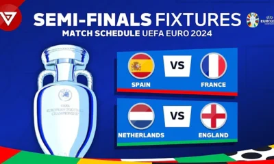 UEFA EURO 2024 Semi Finals Match Fixtures Who Will Reach the Finals