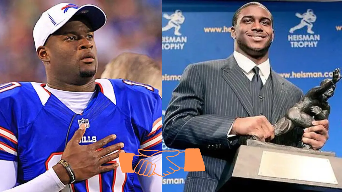 Reggie Bush and Vince Young