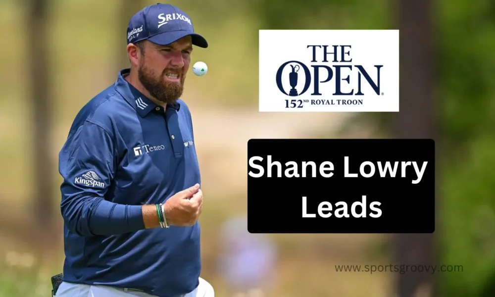 Shane Lowry Stays Cool, Leads at Royal Troon in British Open