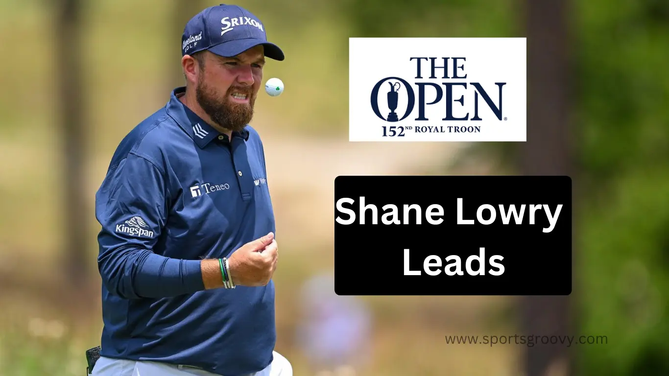 Shane Lowry Stays Cool, Leads at Royal Troon in British Open