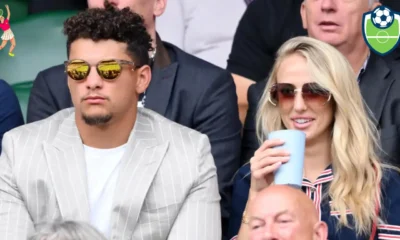 Patrick Mahomes and his wife Brittany dazzle at Wimbledon