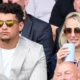 Patrick Mahomes and his wife Brittany dazzle at Wimbledon