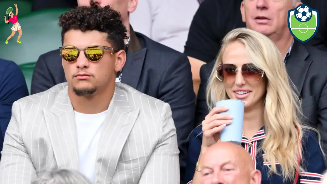 Patrick Mahomes and his wife Brittany dazzle at Wimbledon