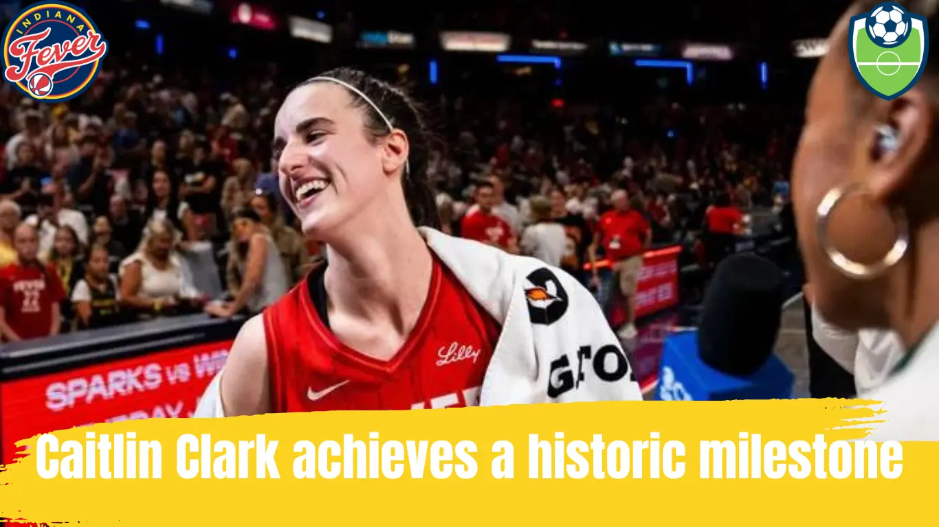 Caitlin Clark achieves a historic milestone