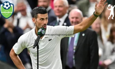 Novak Djokovic argues with fans