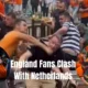 English fans clash