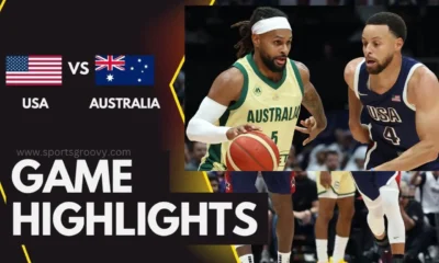 USA vs Australia basketball