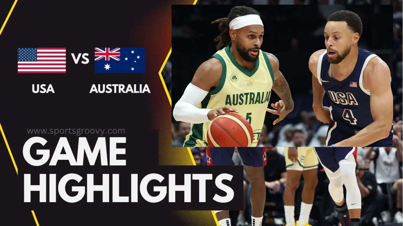 USA vs Australia basketball