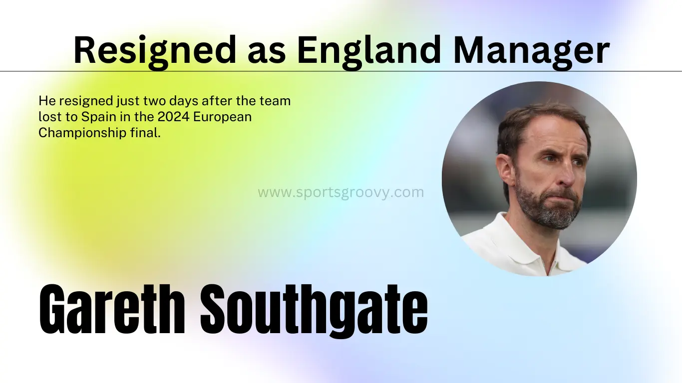 Gareth Southgate resigns as England manager