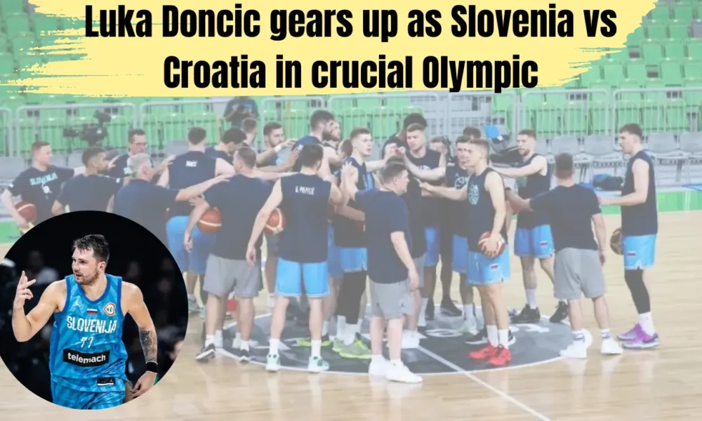 Luka Doncic Ready for Slovenia vs Croatia Olympic Qualifier