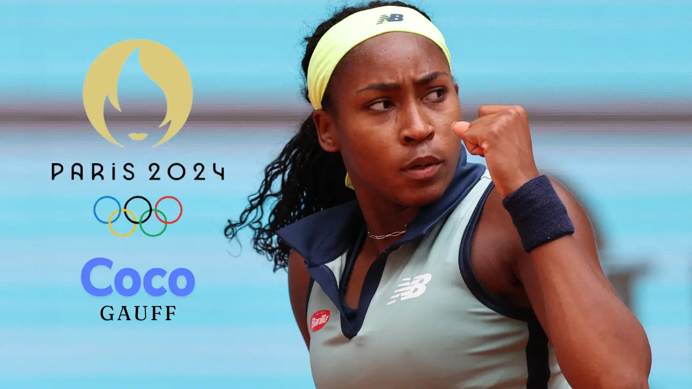 Coco Gauff at Paris Olympics 2024