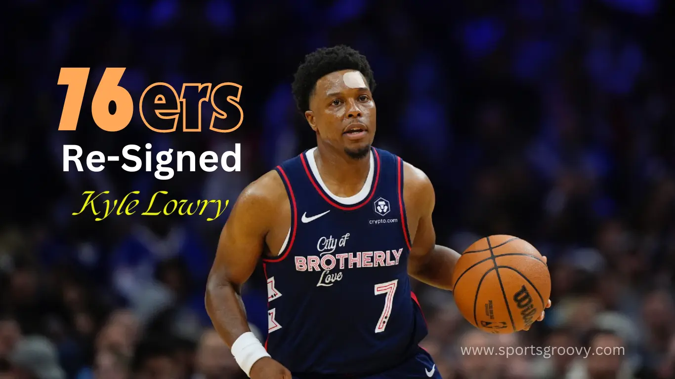 76 ers re-signed with Kyle Lowry