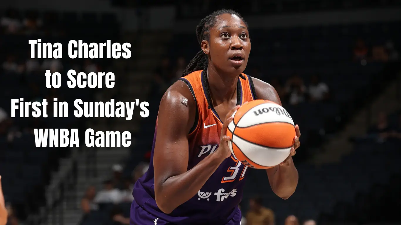 Tina Charles First Basket in Sunday's WNBA Match