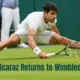 Carlos Alcaraz Returns to Wimbledon Final