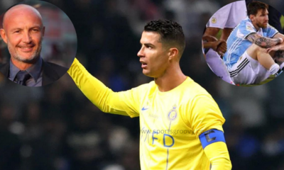 Frank Leboeuf tells Cristiano Ronaldo to 'shut up' for Messi