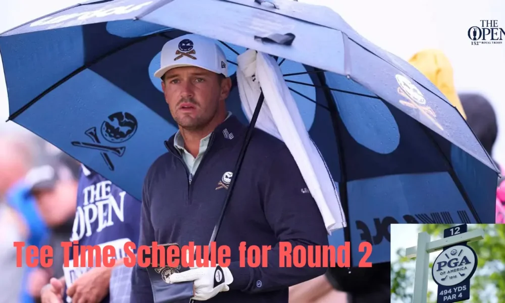 tee times and groupings for Round 2