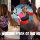 Serena Williams Prank on her husband