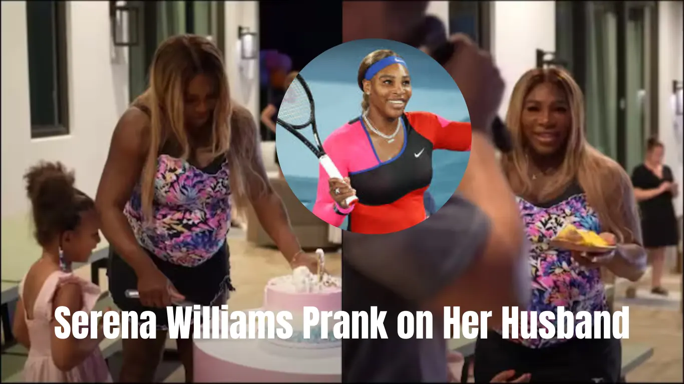 Serena Williams Prank on her husband