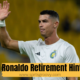 Ronaldo retirement hint