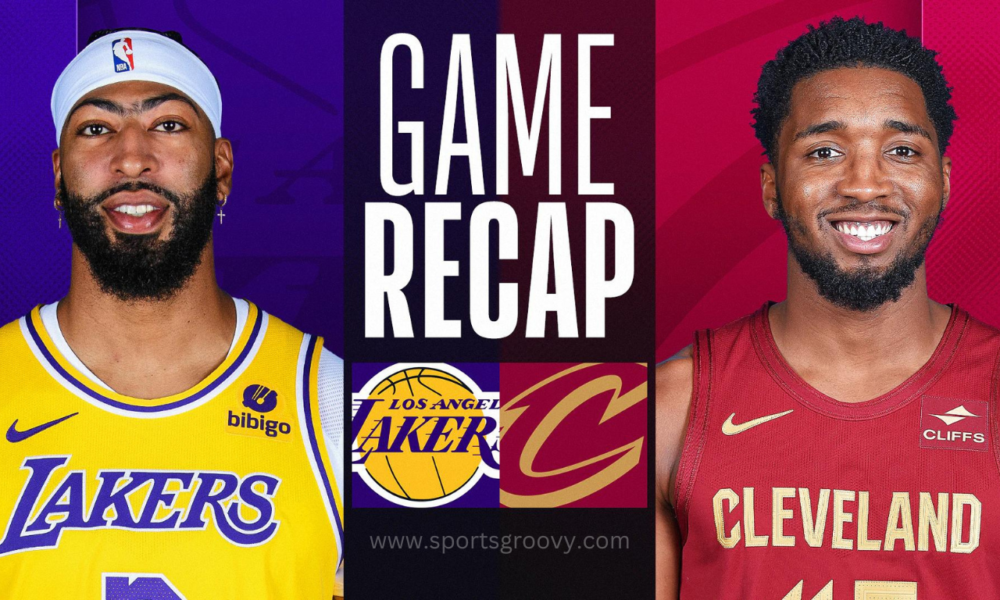 lakers vs cleveland cavaliers match player stats