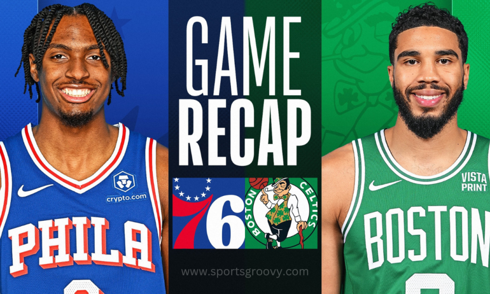 boston celtics vs philadelphia 76ers match player stats