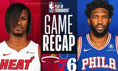 miami heat vs 76ers match player stats