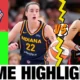 indiana fever vs las vegas aces match player stats