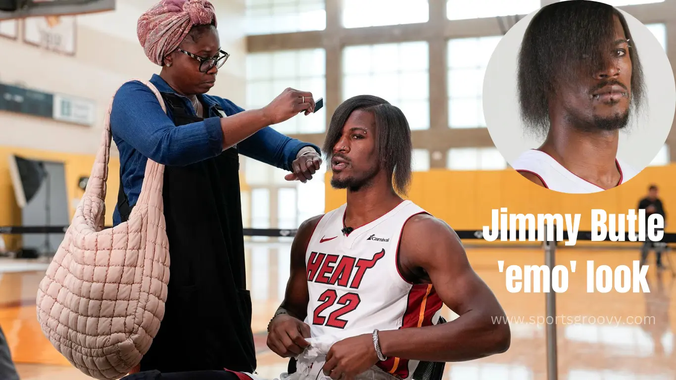 Jimmy Butler new 'emo' look