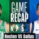 Dallas Mavericks vs. Boston Celtics match Player Stats