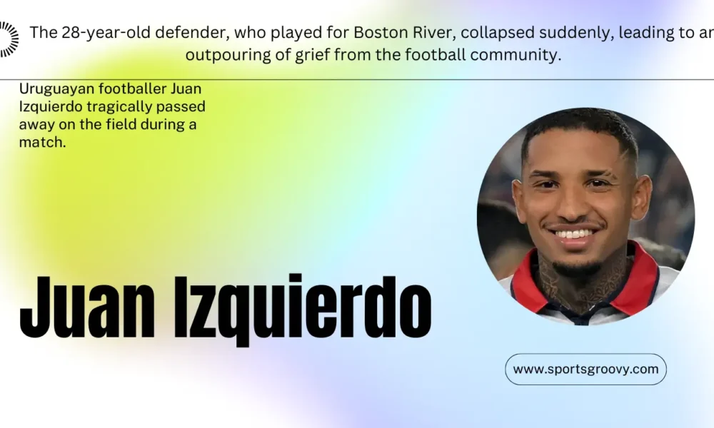 Uruguayan footballer Juan Izquierdo tragically passed away