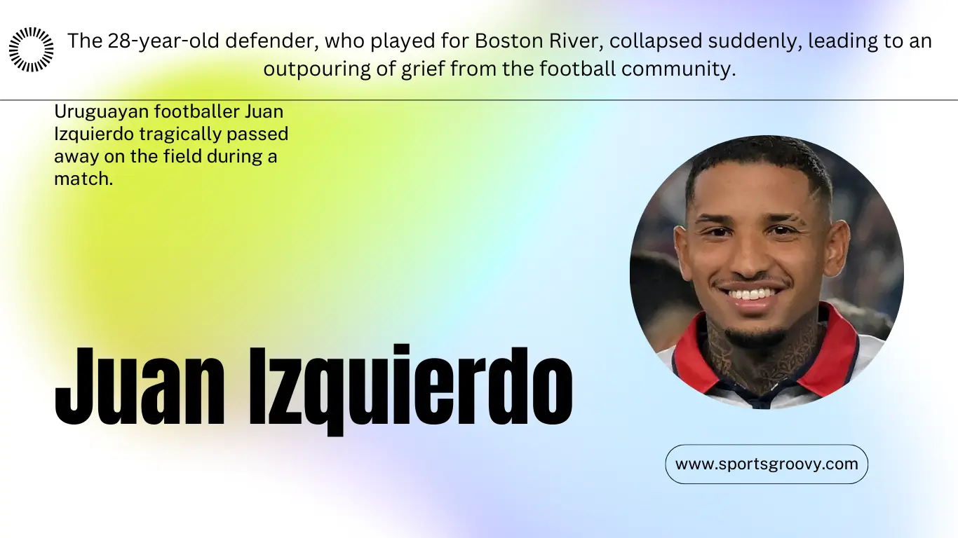 Uruguayan footballer Juan Izquierdo tragically passed away